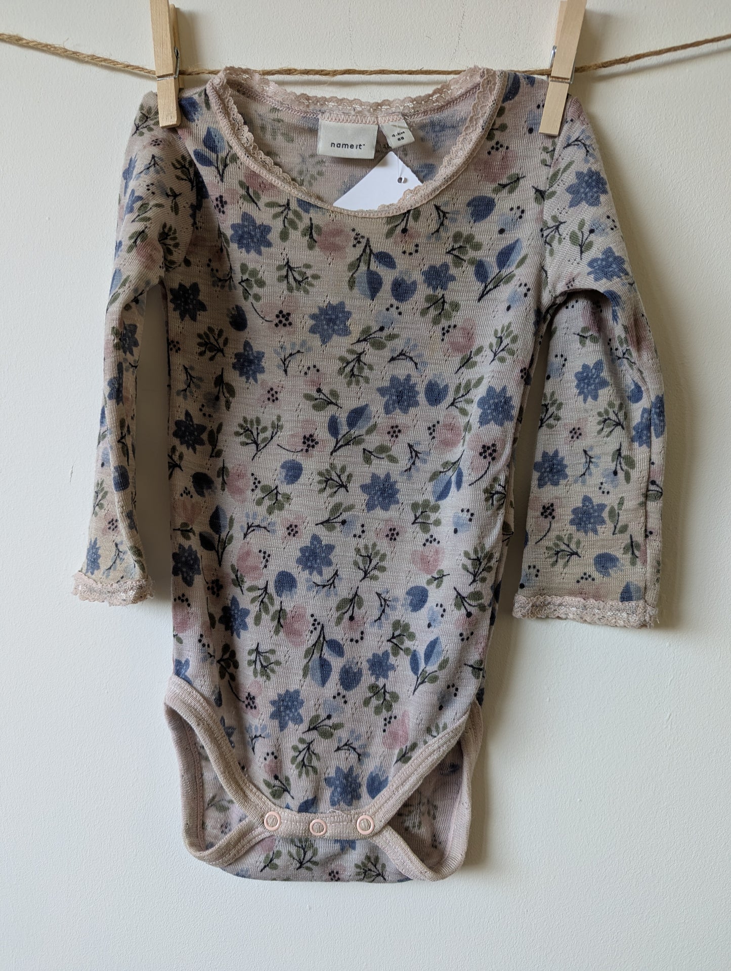 wollen romper - mt 68