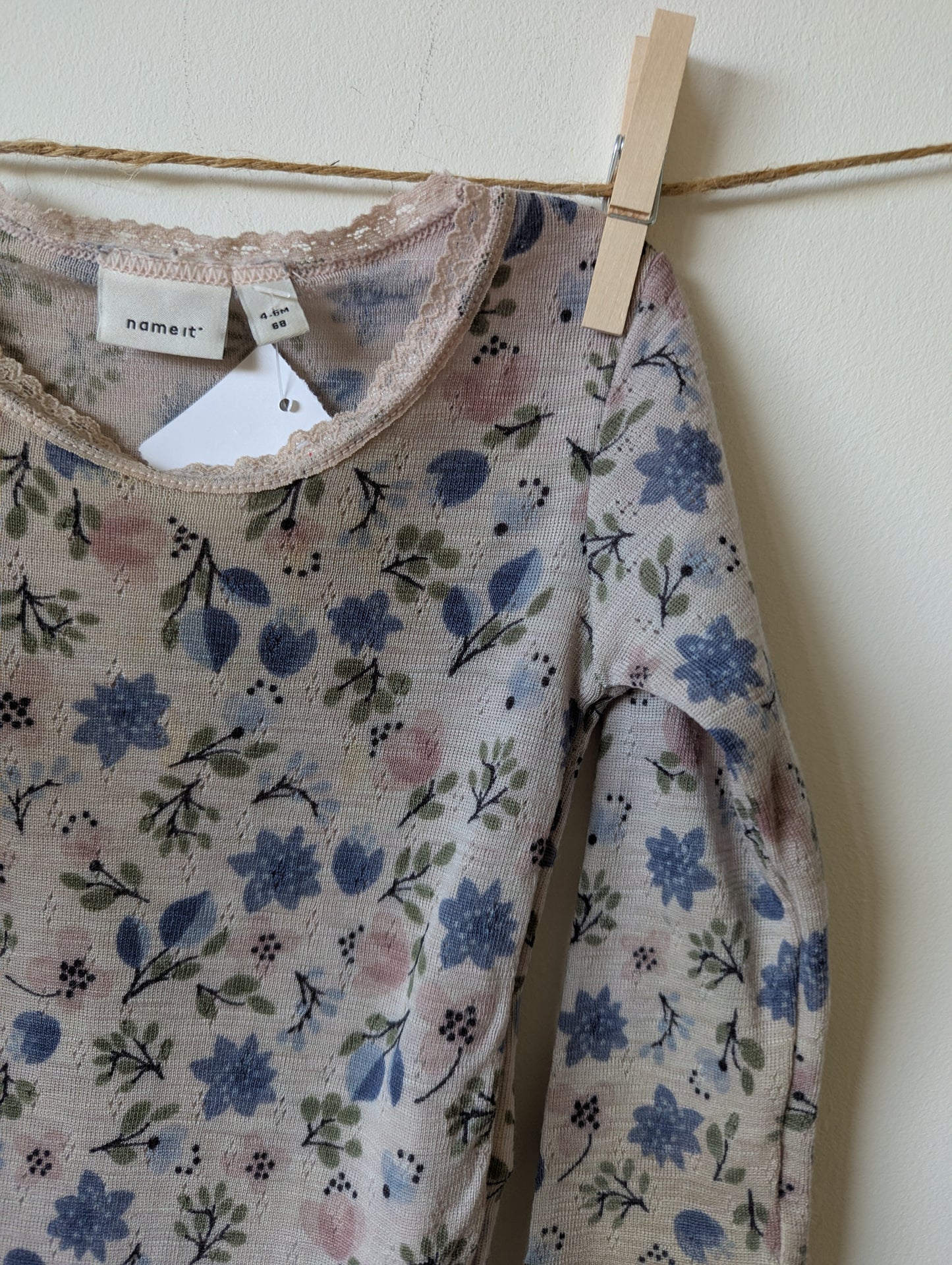 wollen romper - mt 68