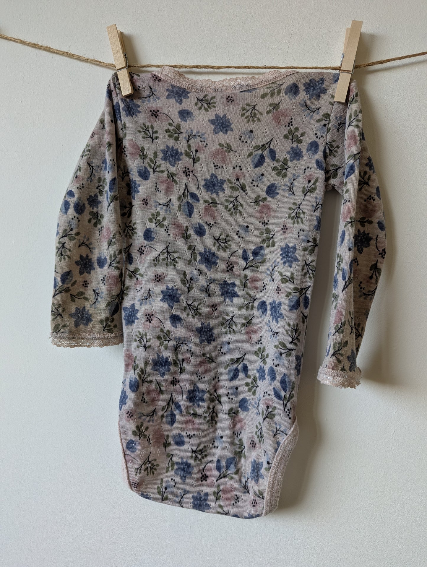 wollen romper - mt 68