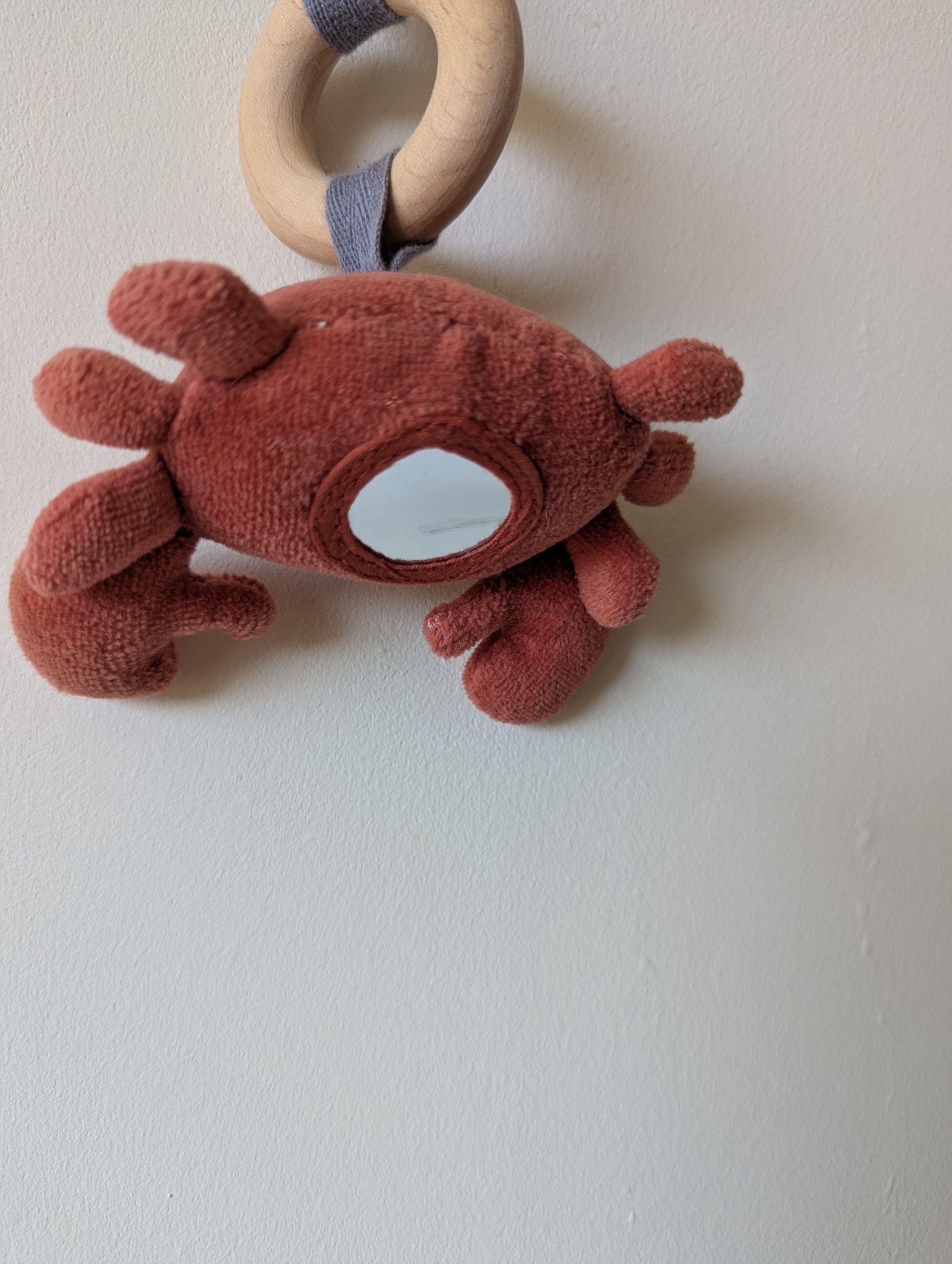 Krabhanger met spiegeltje