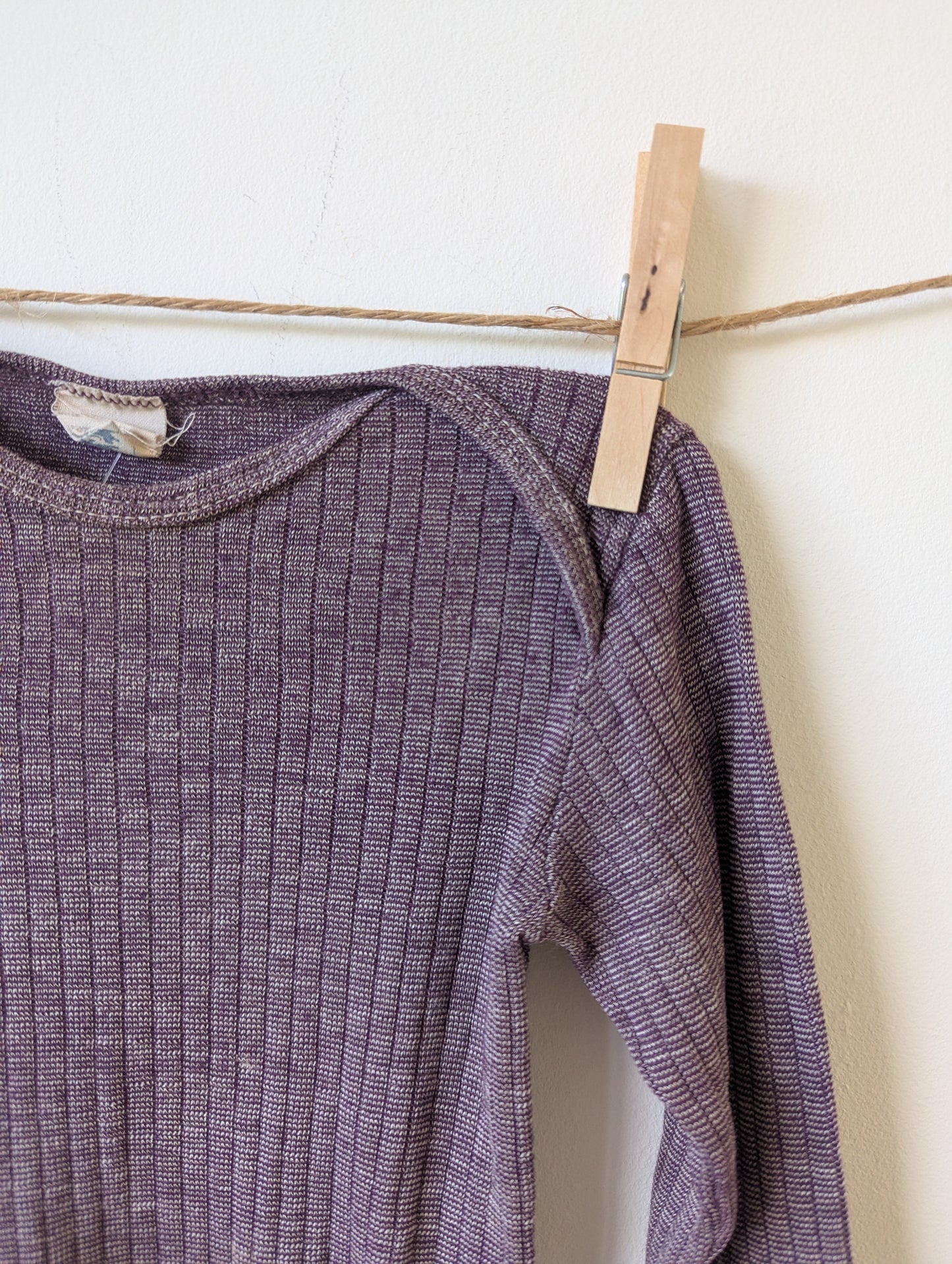wol zijde longsleeve - mt 74/80