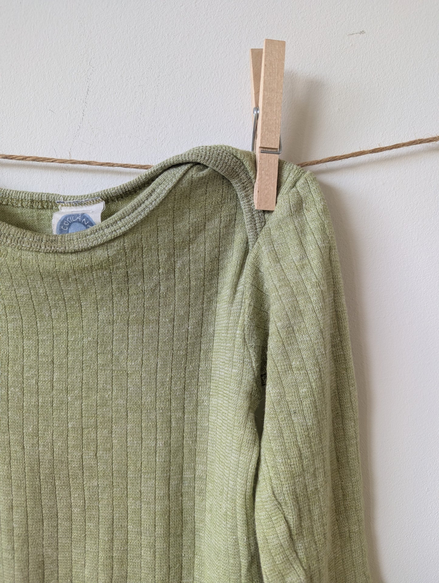 wol zijde romper - mt 74/80