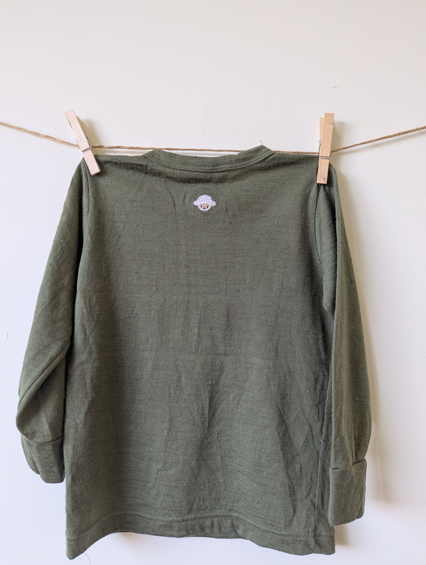 Longsleeve wol - mt 86/92