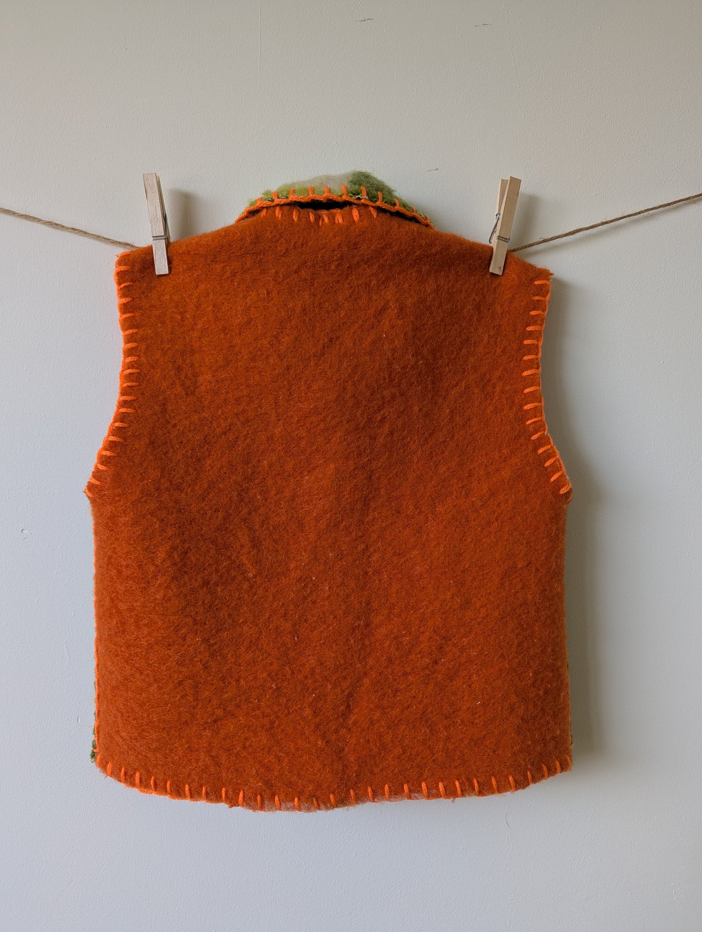 Wollen bodywarmer - mt 98-104
