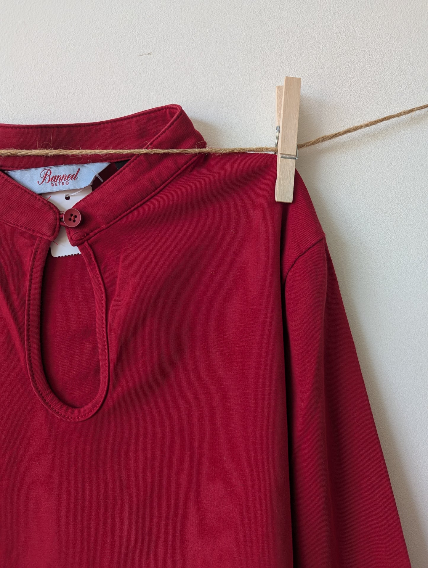 Shirt 3/4 mouw - mt S