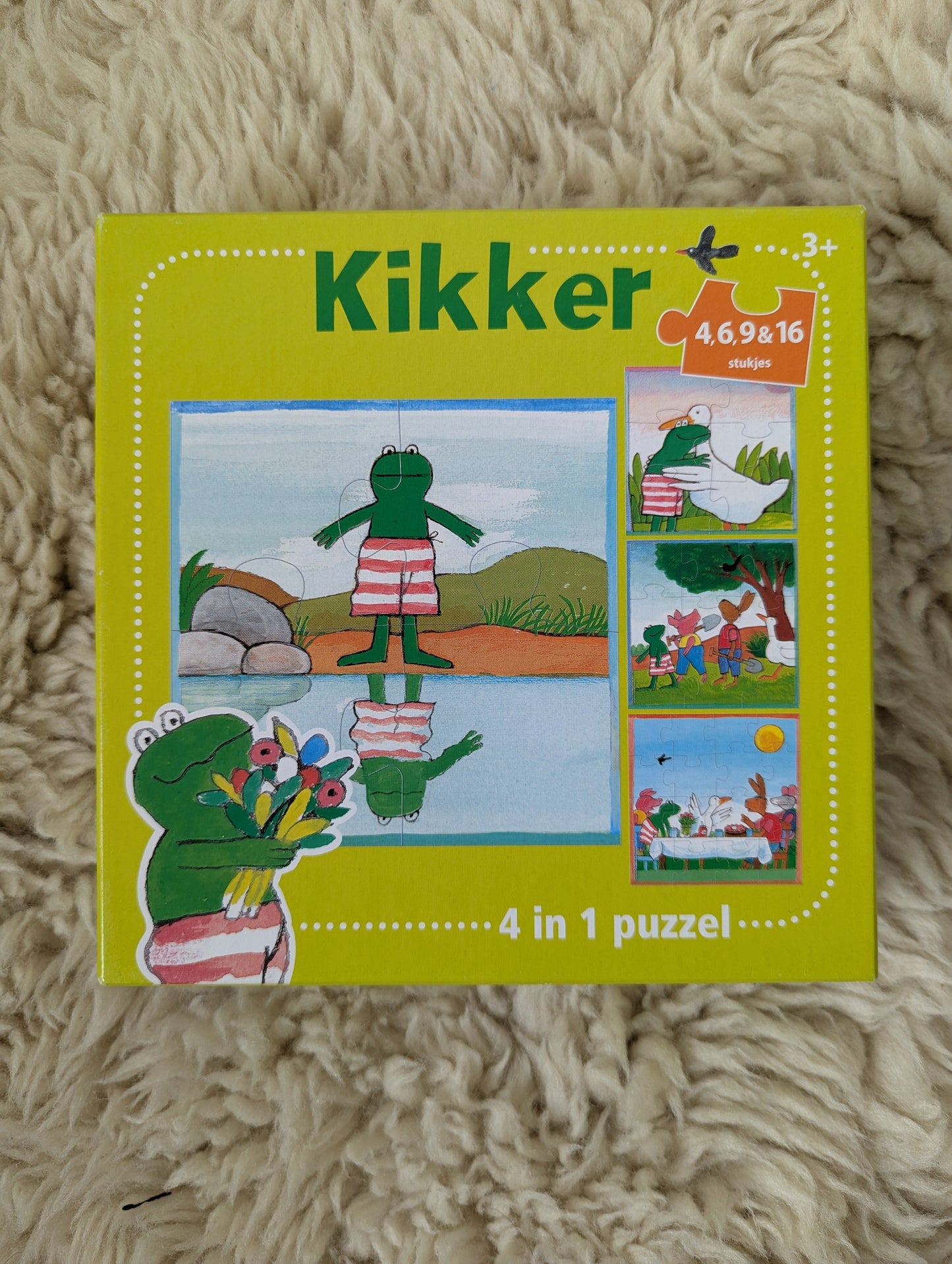 Puzzel kikker
