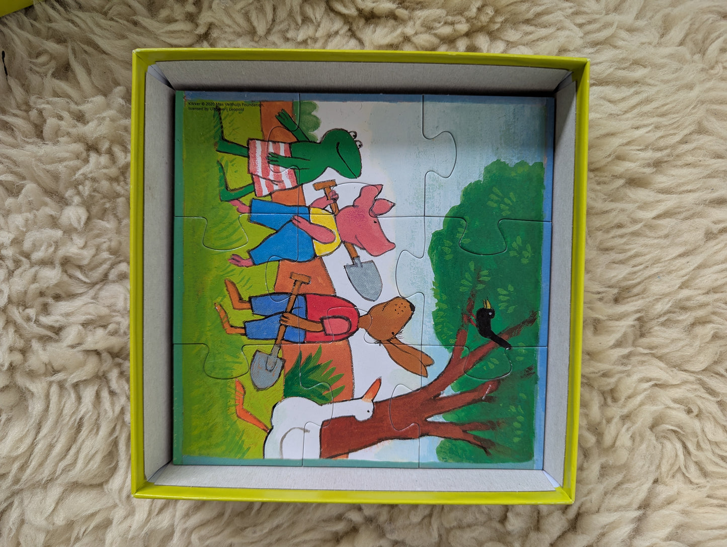 Puzzel kikker