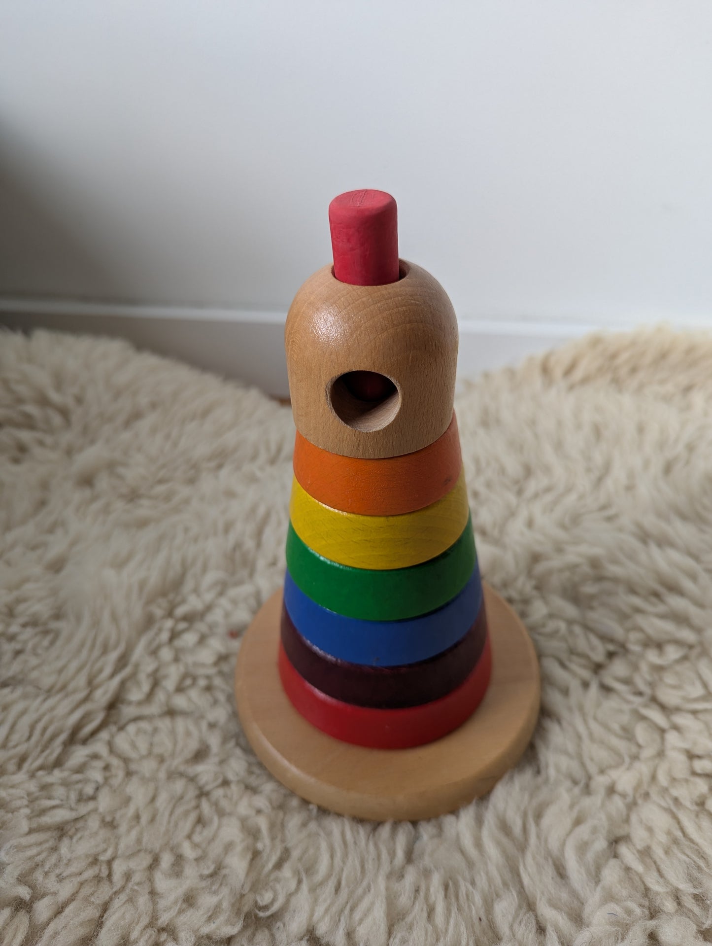 Houten vuurtoren