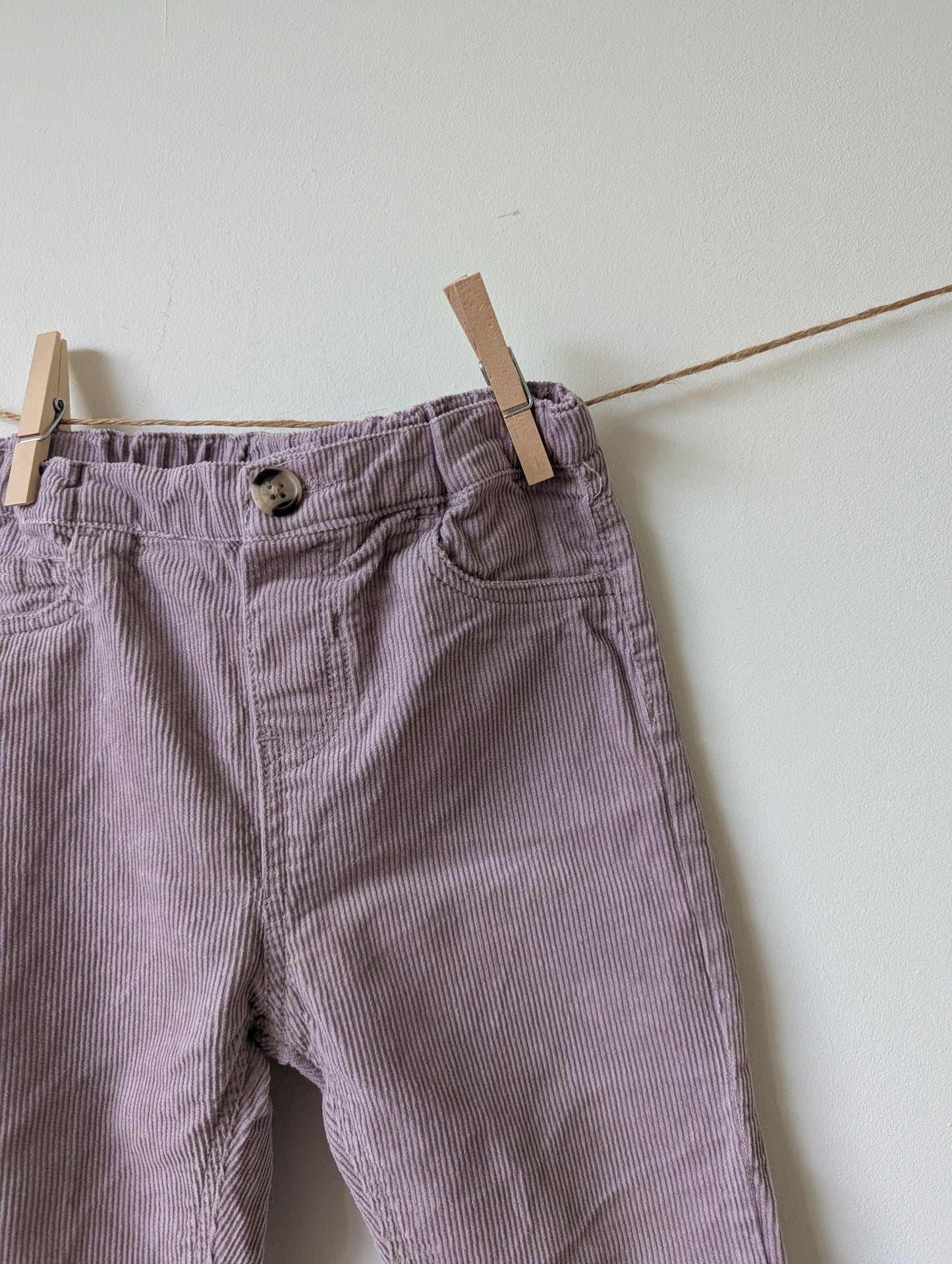 Lila ribbroek - mt 98