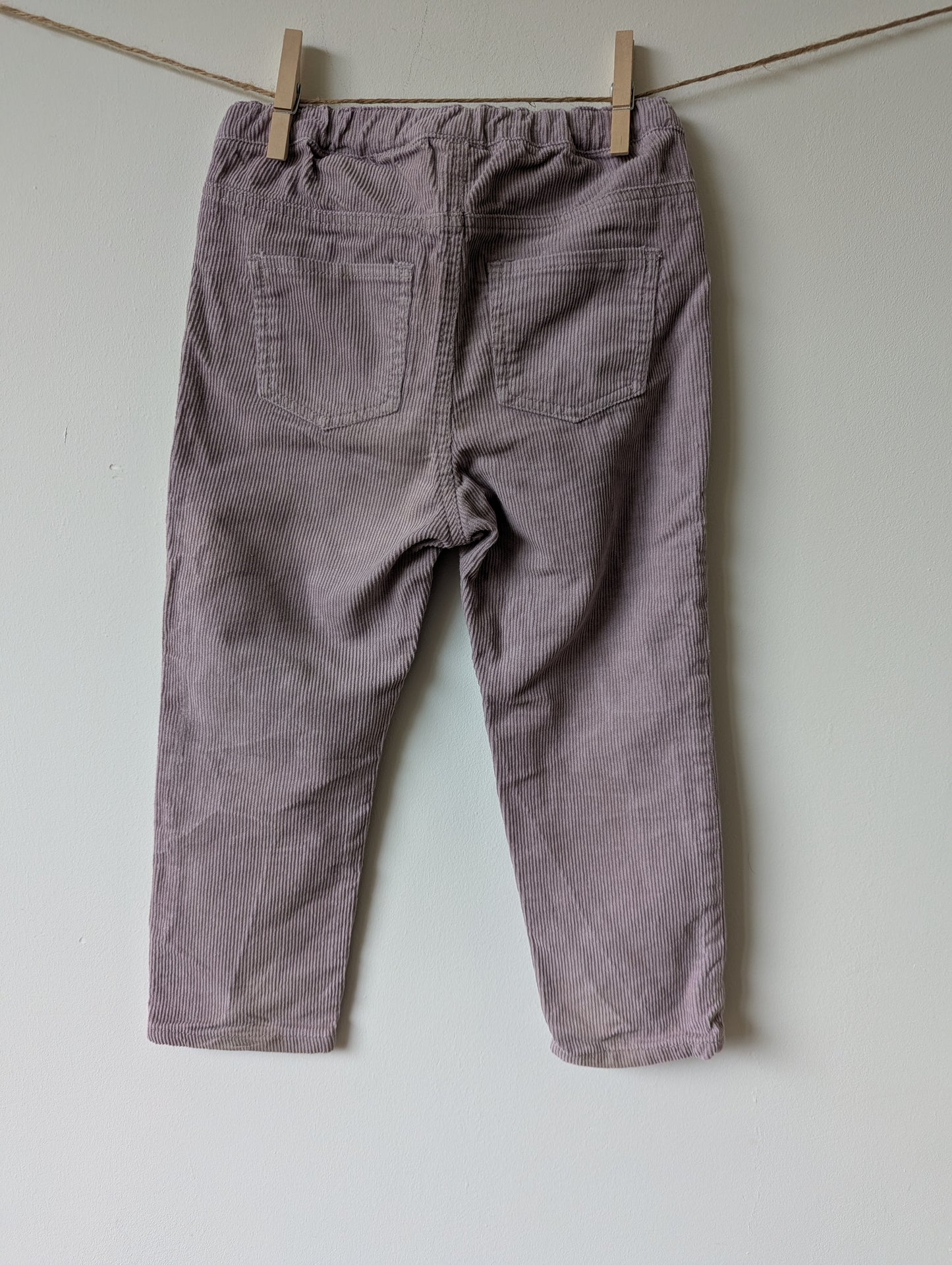 Lila ribbroek - mt 98