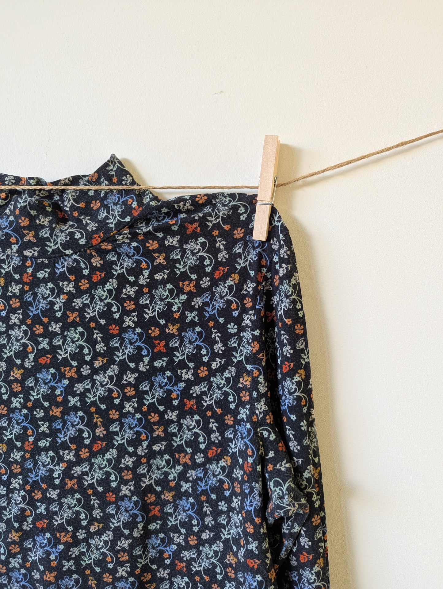 Longsleeve met colletje - mt L