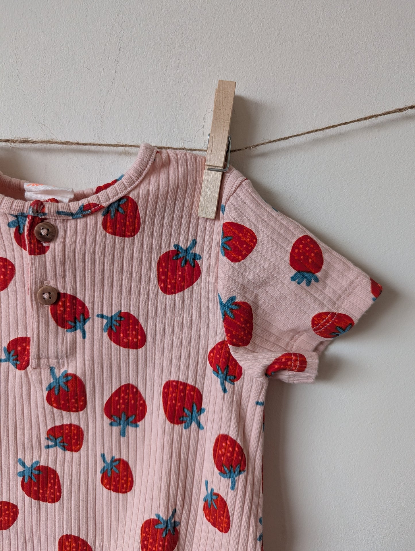 Romper korte mouw - mt 74