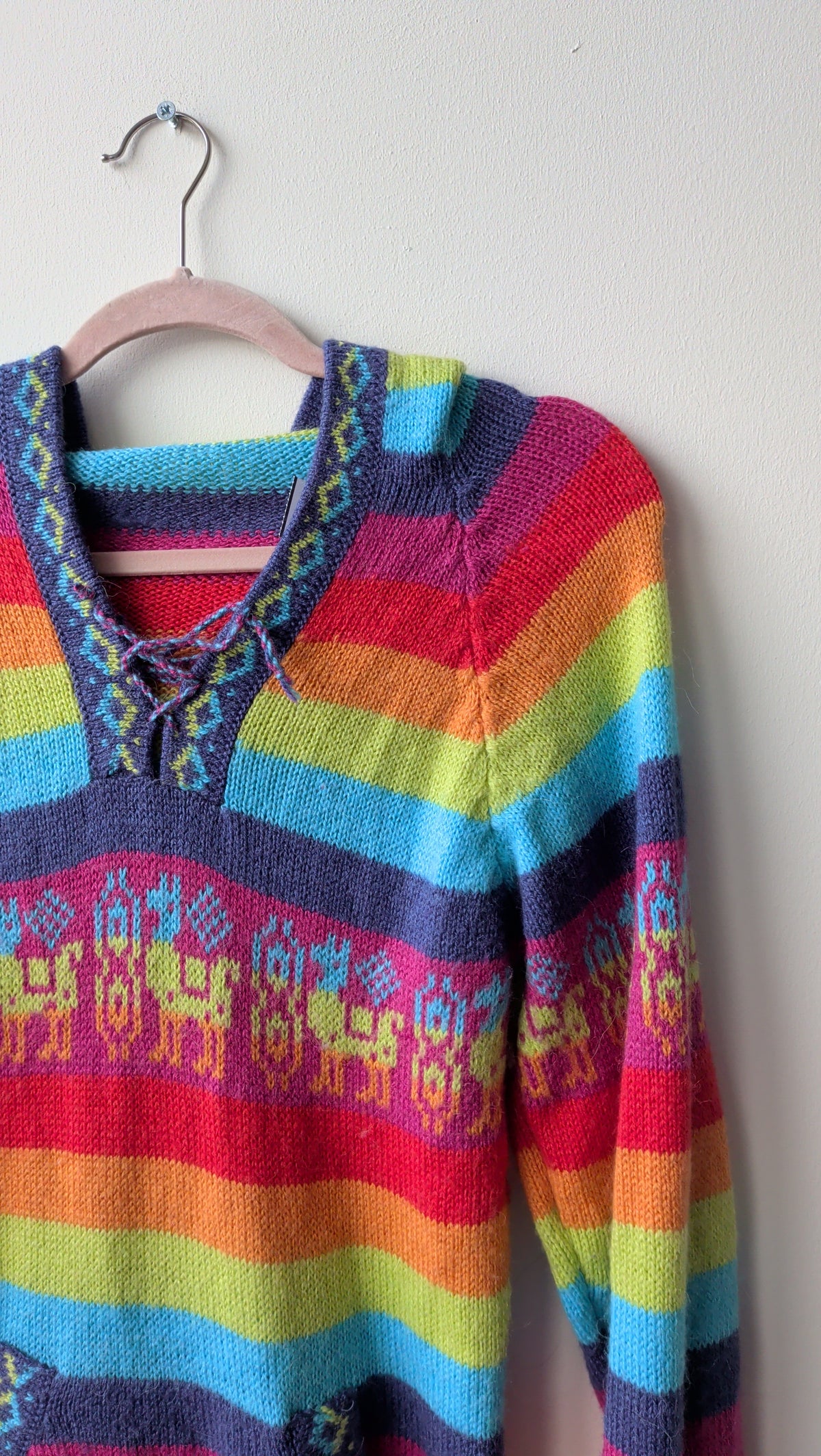 Wollen poncho - mt S/M
