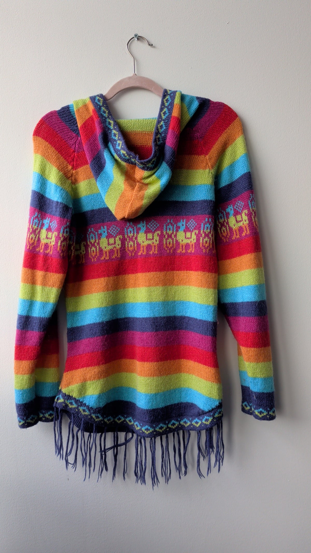 Wollen poncho - mt S/M