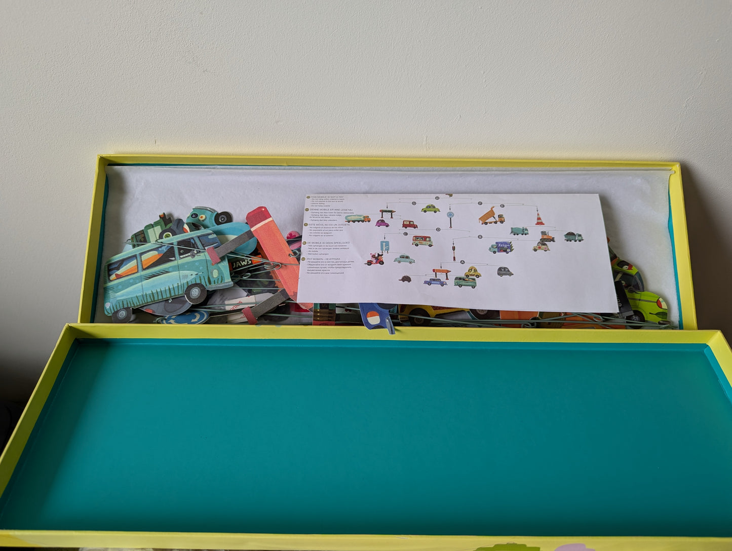 Babymobiel auto's