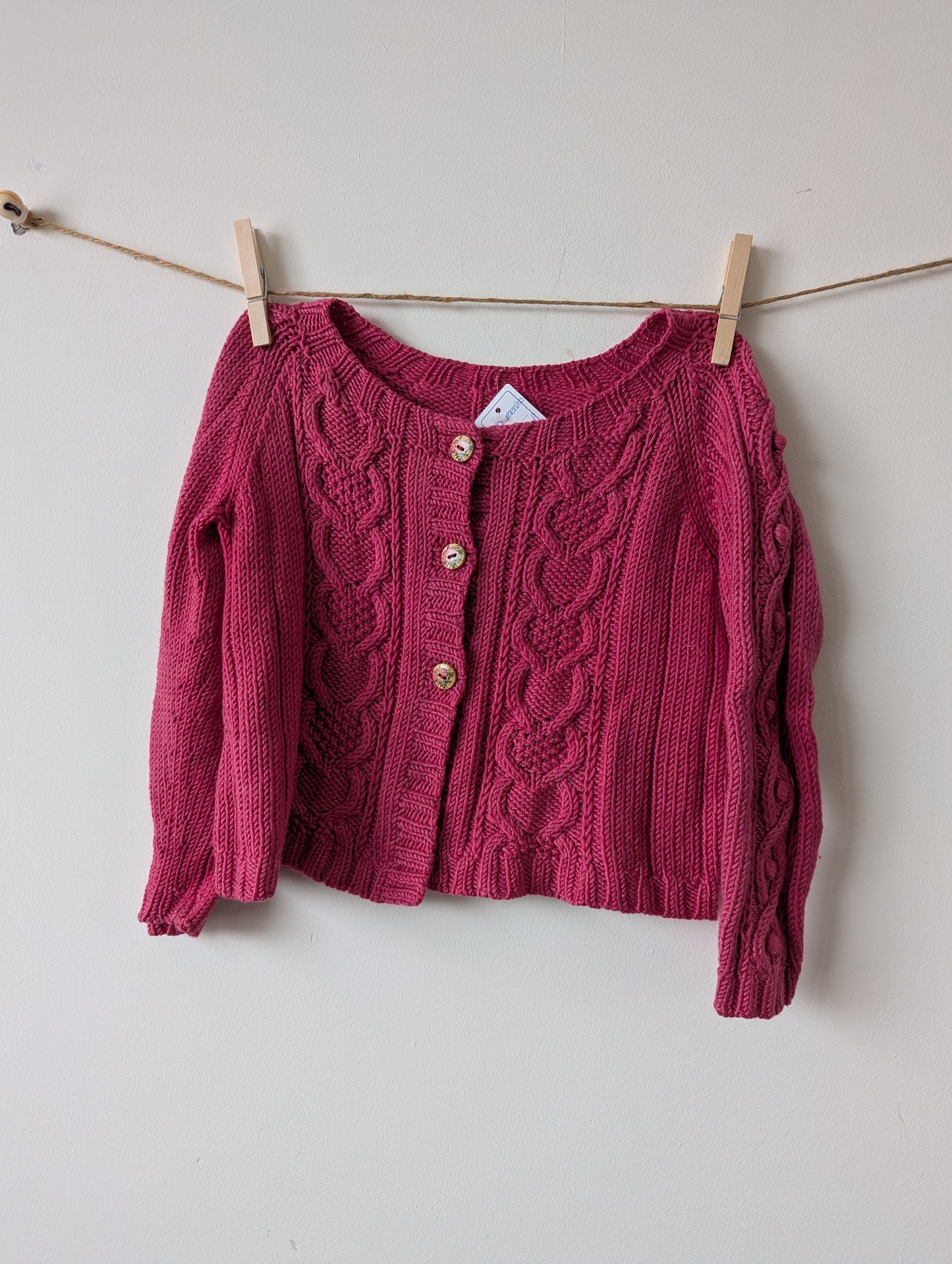 Wollen vest - mt 92/98