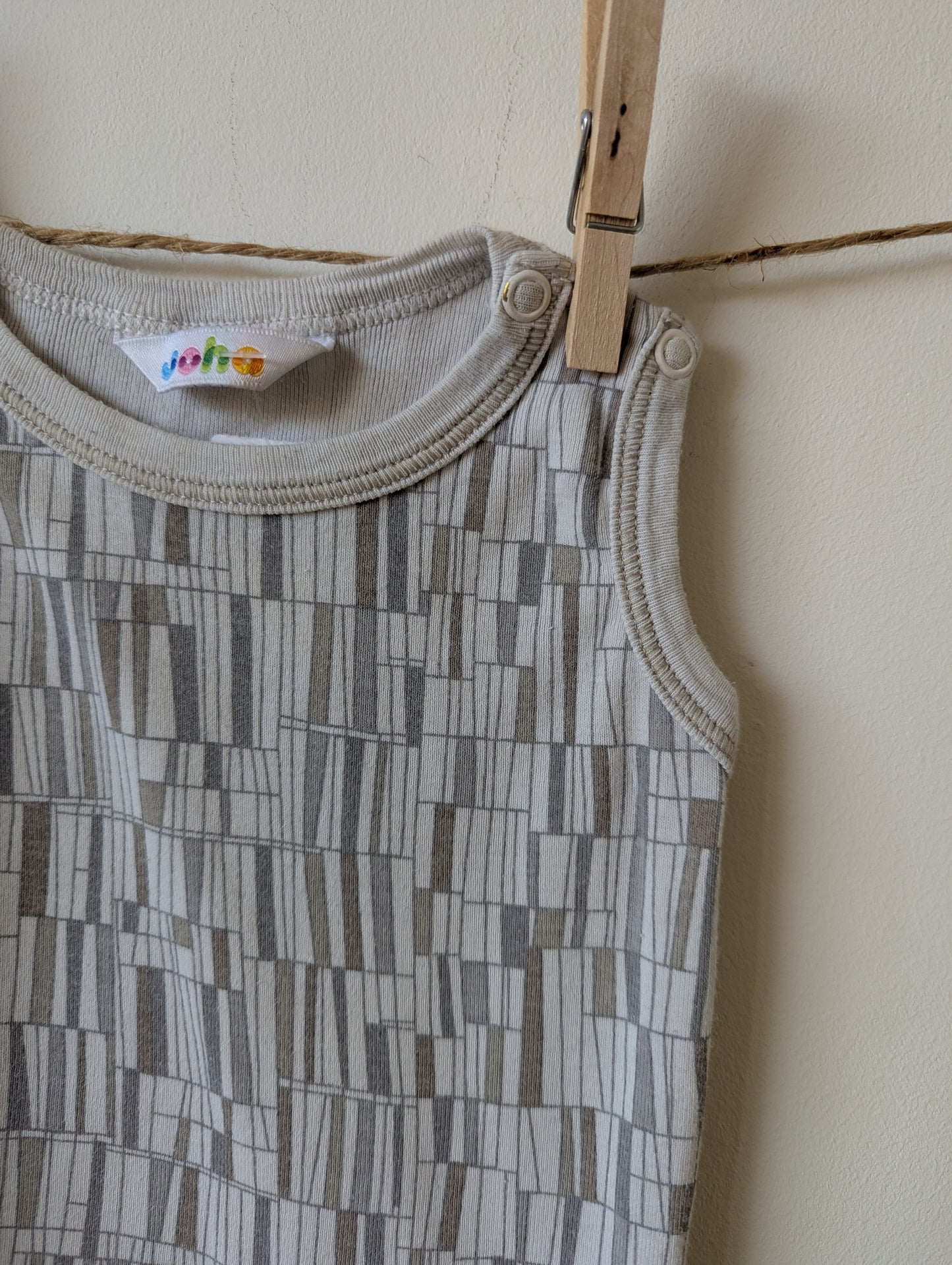 Mouwloze romper - mt 56/62