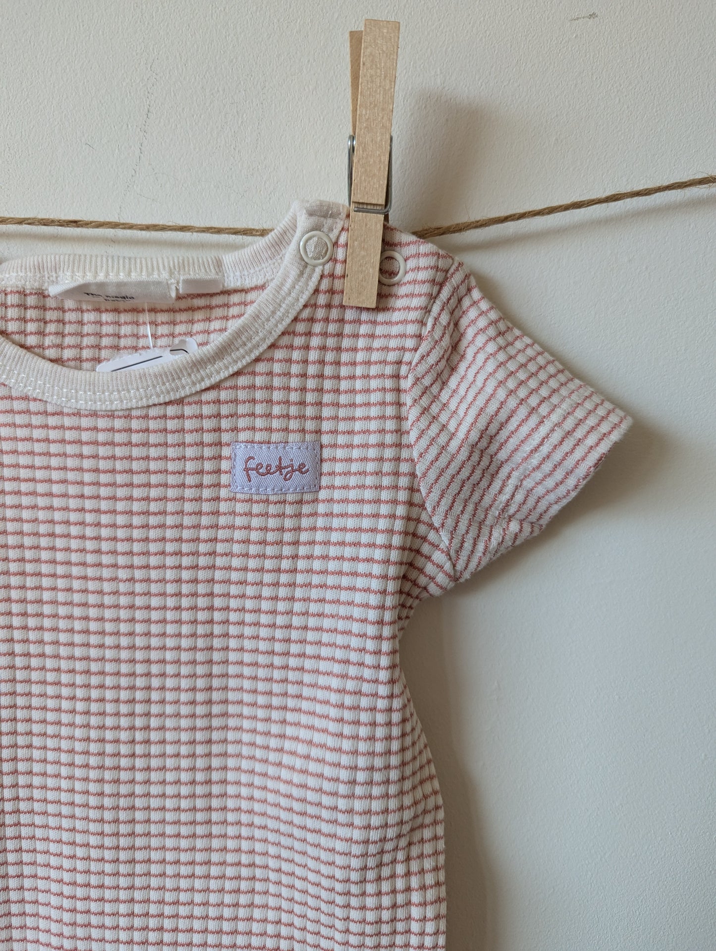 romper korte mouw - mt 56