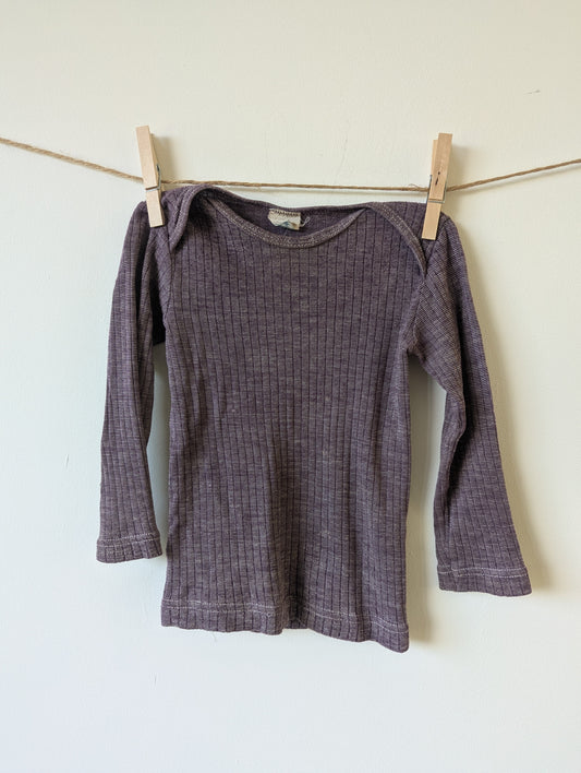 wol zijde longsleeve - mt 74/80