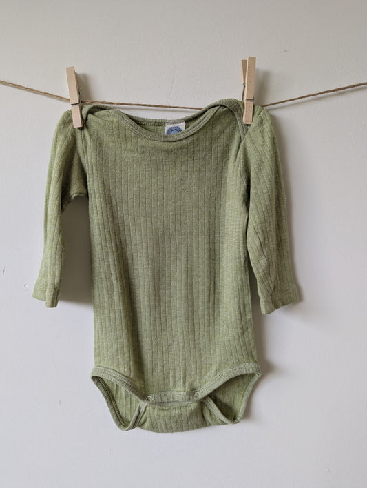 wol zijde romper - mt 74/80