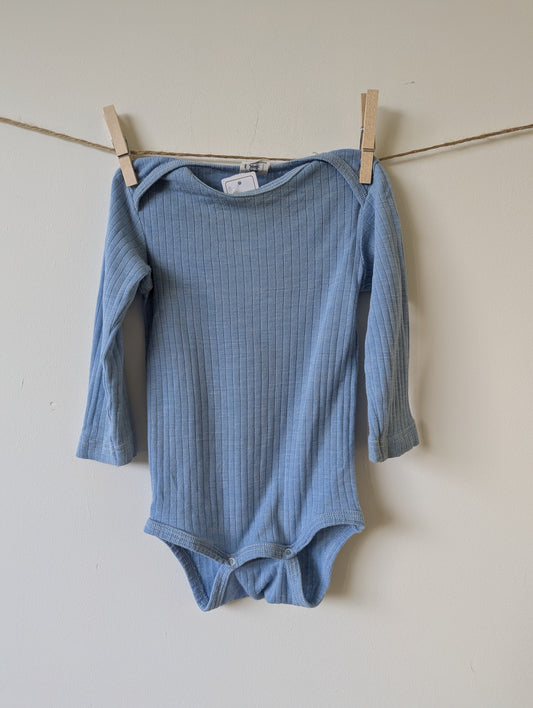 wol zijde romper - mt 74/80