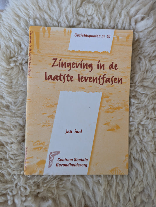Brochure - Zingeving in de laatste levensfasen