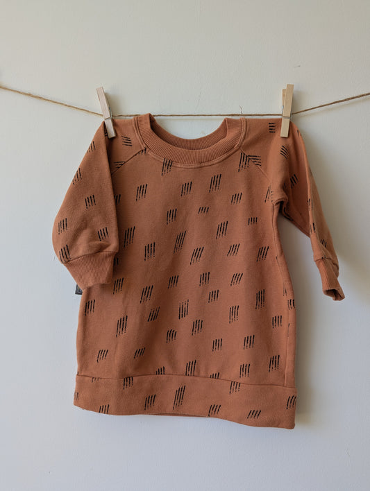 Sweaterjurk- mt 80