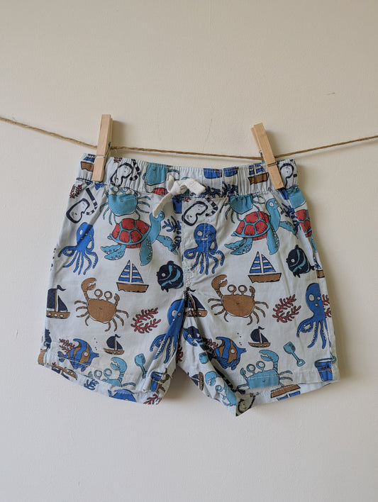 Korte broek - mt 86