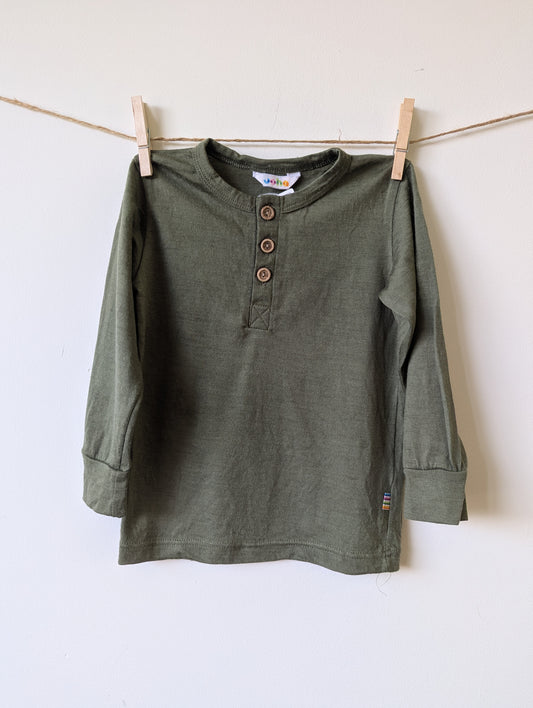 Longsleeve wol - mt 86/92