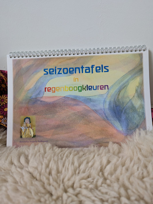 Boek - Seizoenstafels in regenboogkleuren