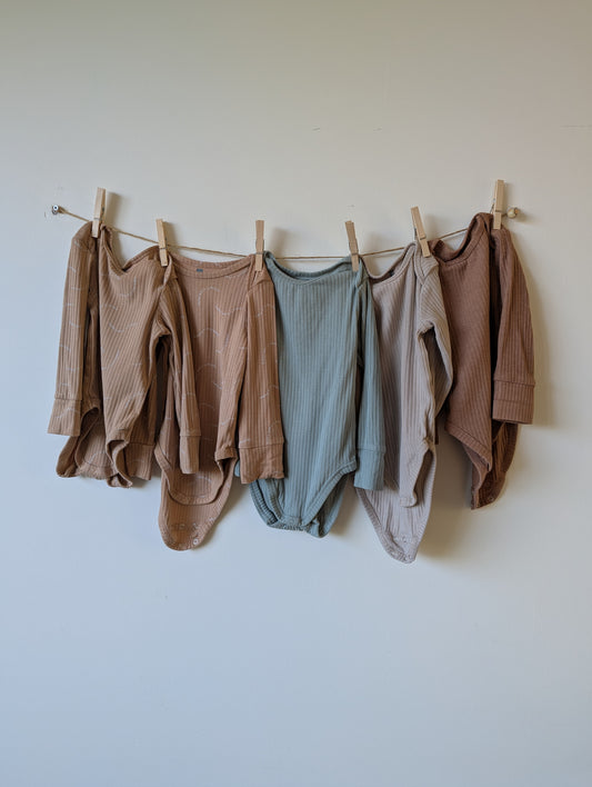 5 rompers - mt 74/80