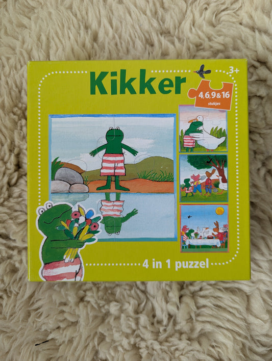 Puzzel kikker