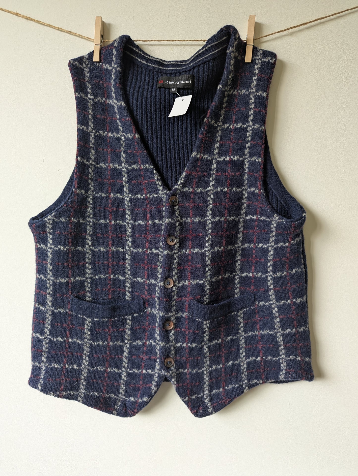 wollen gilet - mt M