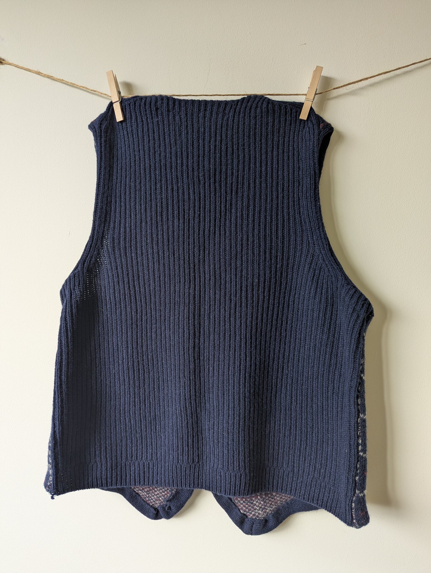 wollen gilet - mt M