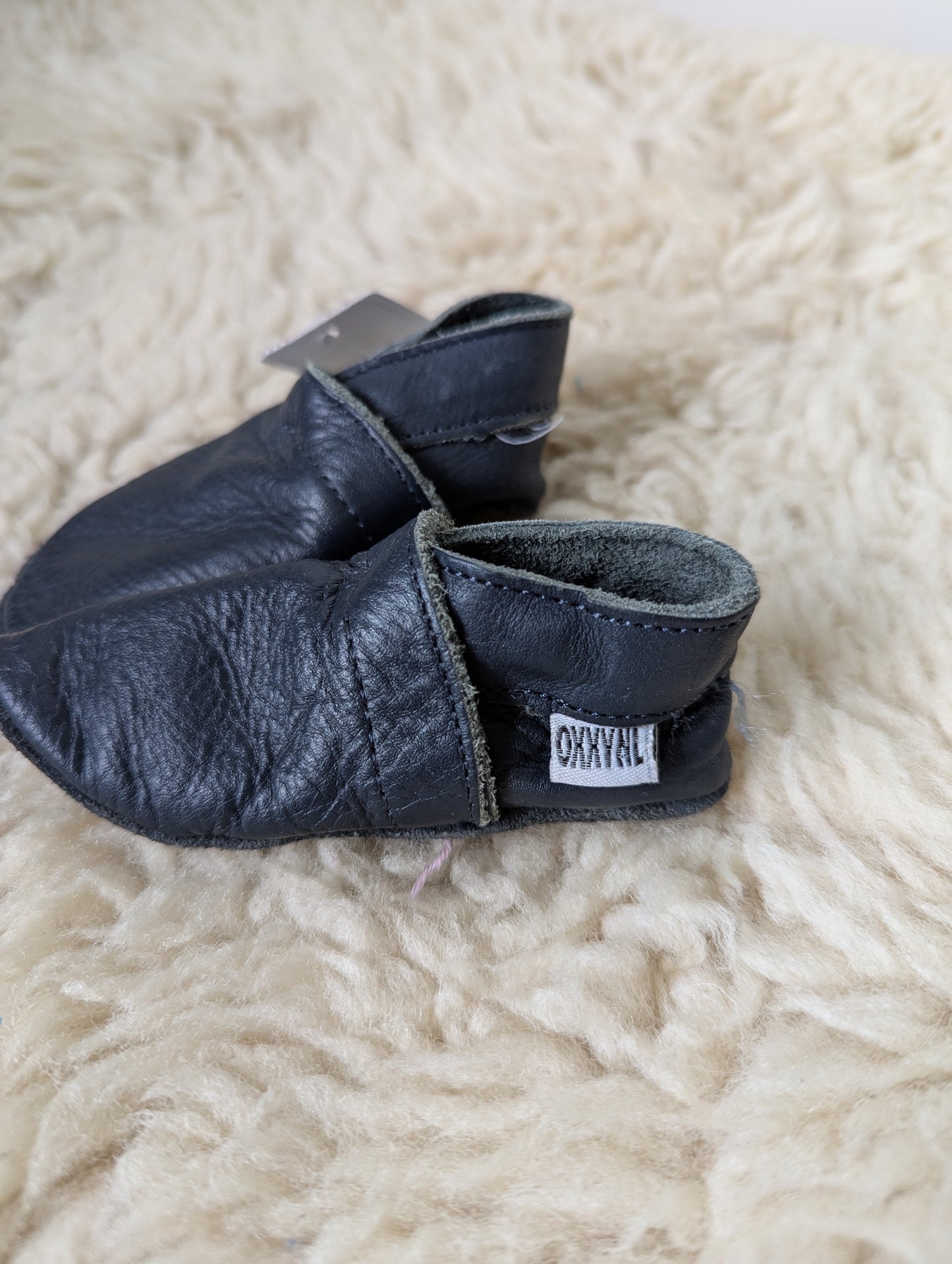 Leren sloffen - mt 17