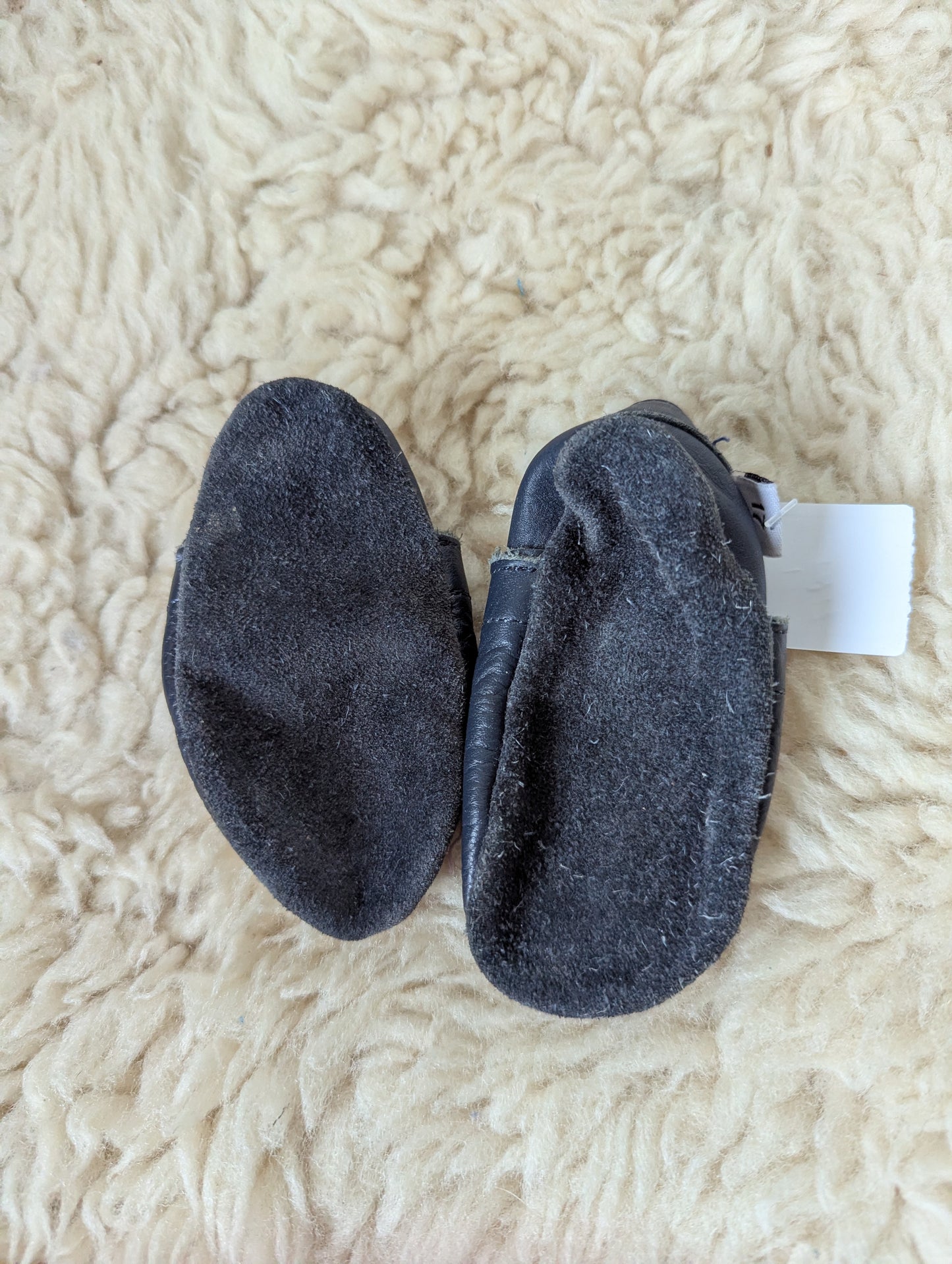 Leren sloffen - mt 17