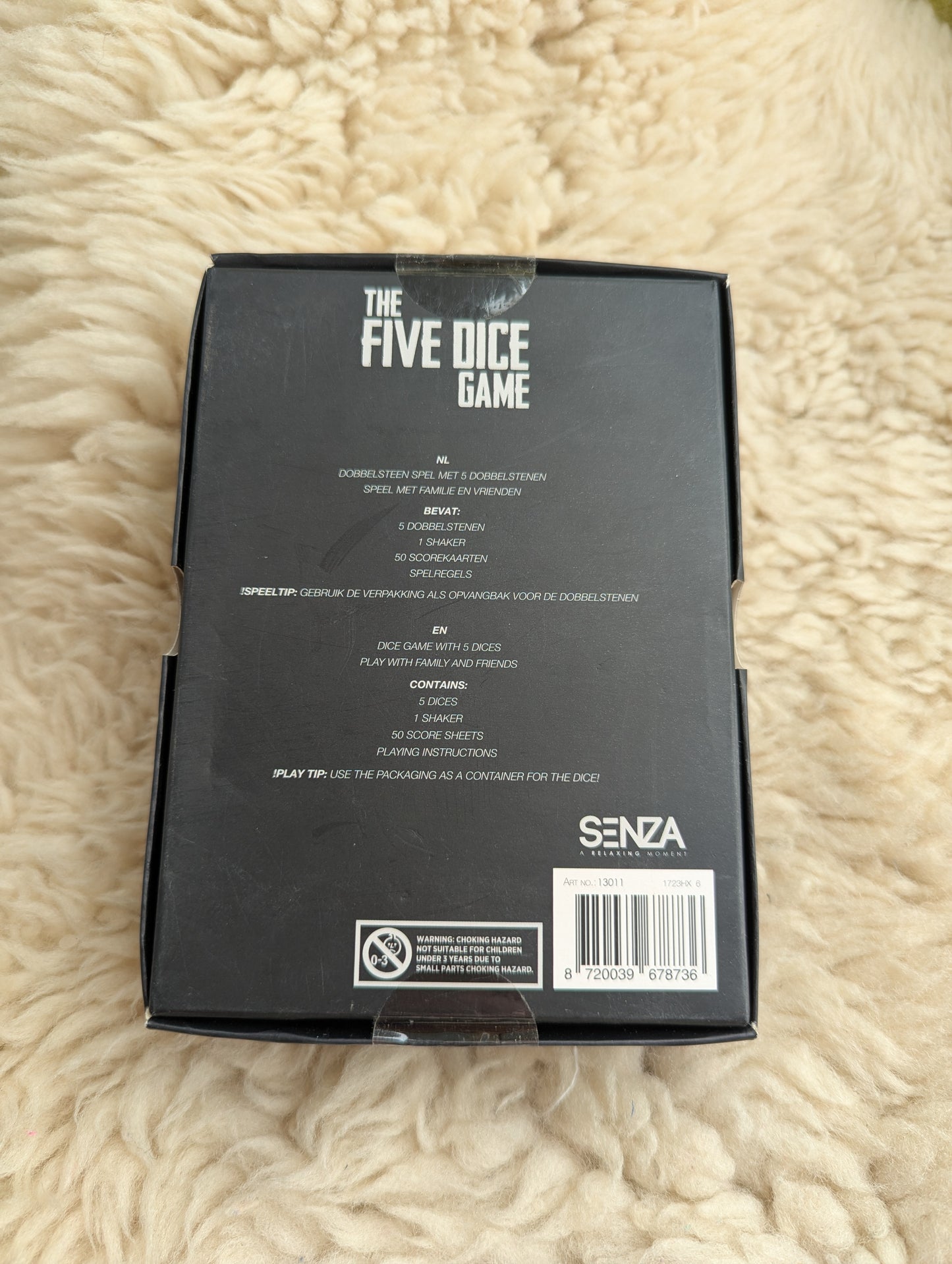 Spel - The five dice game
