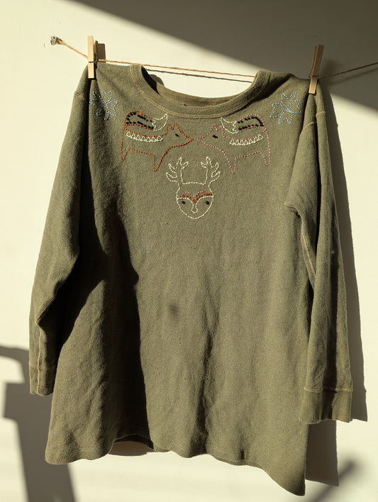 Wollen longsleeve - mt 42/44