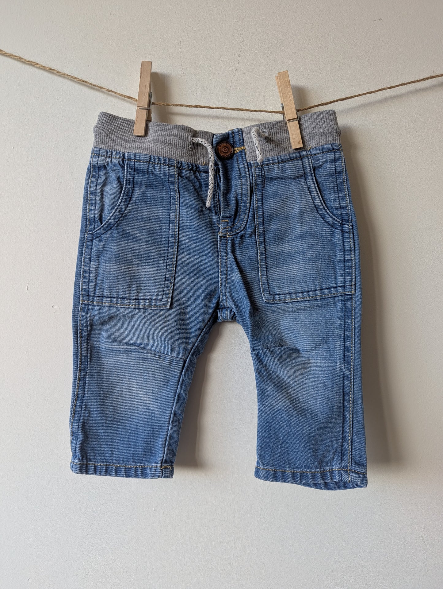 Spijkerbroek - mt 68