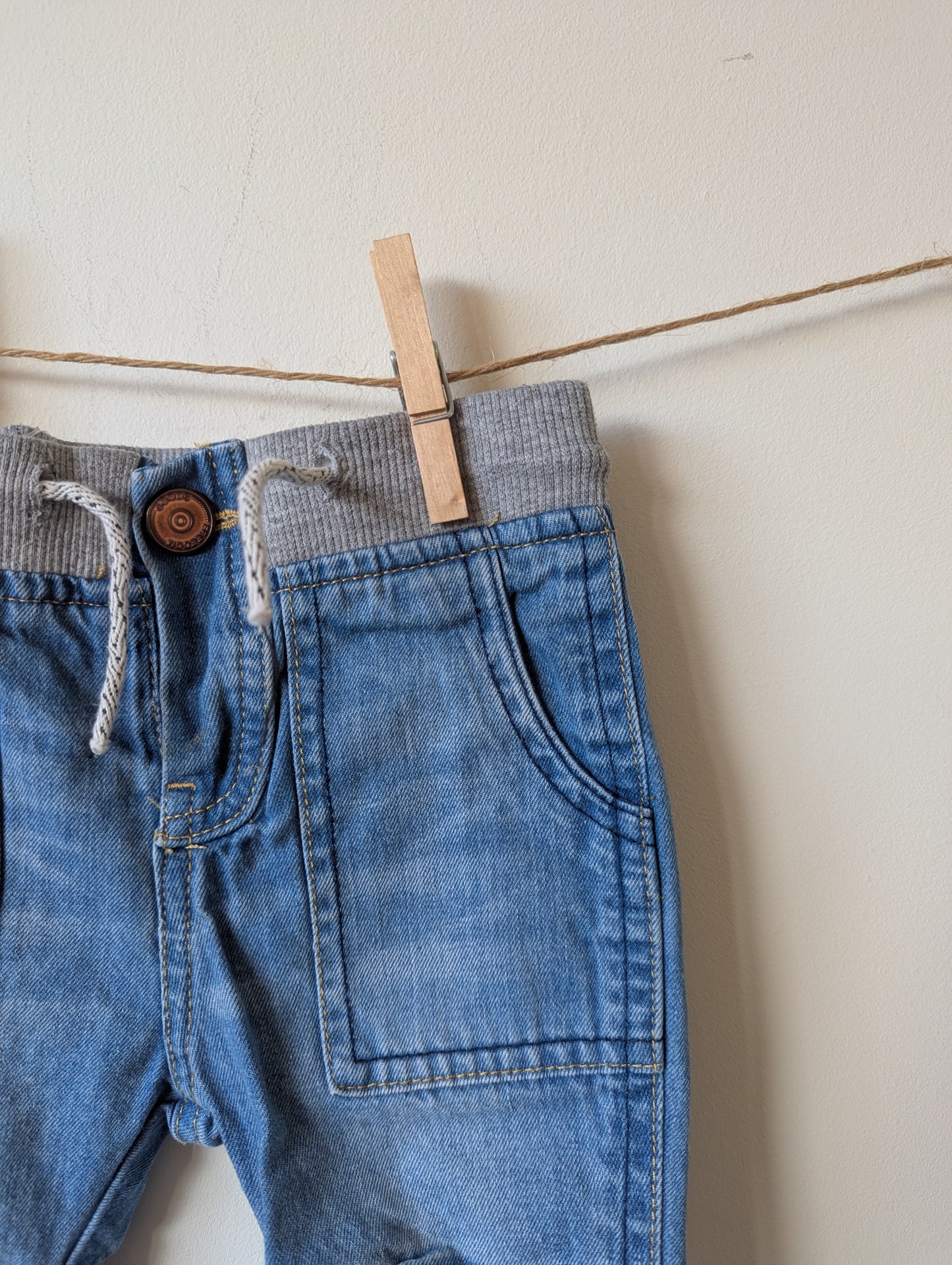 Spijkerbroek - mt 68