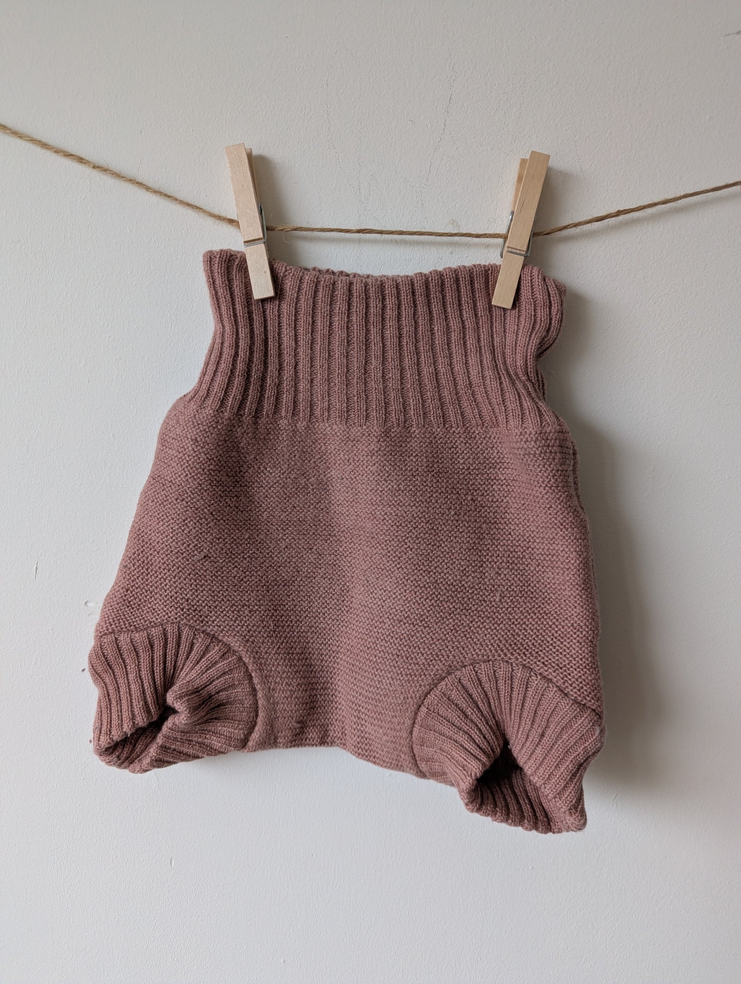 Wollen overbroekje - mt 74/80