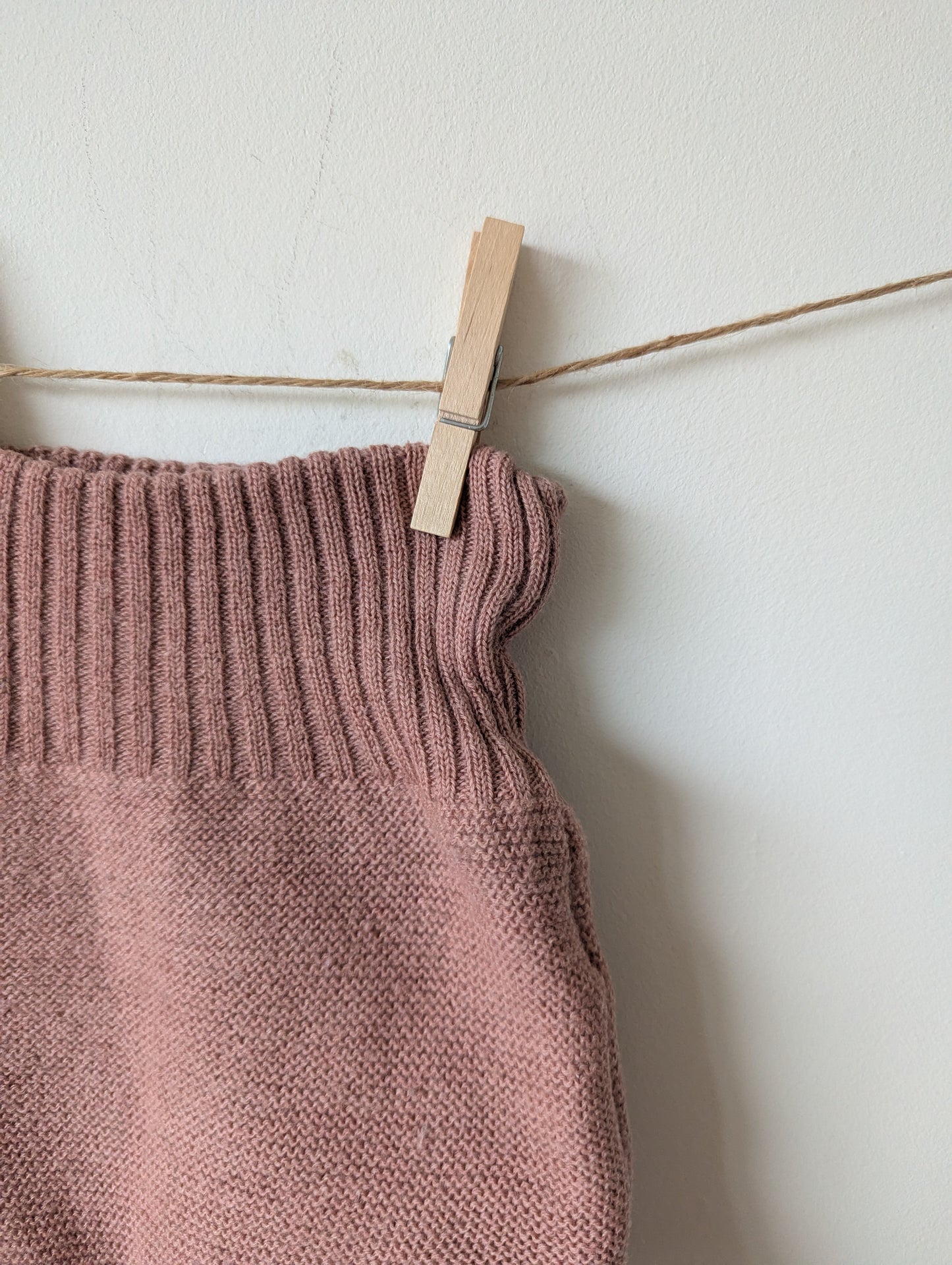 Wollen overbroekje - mt 74/80