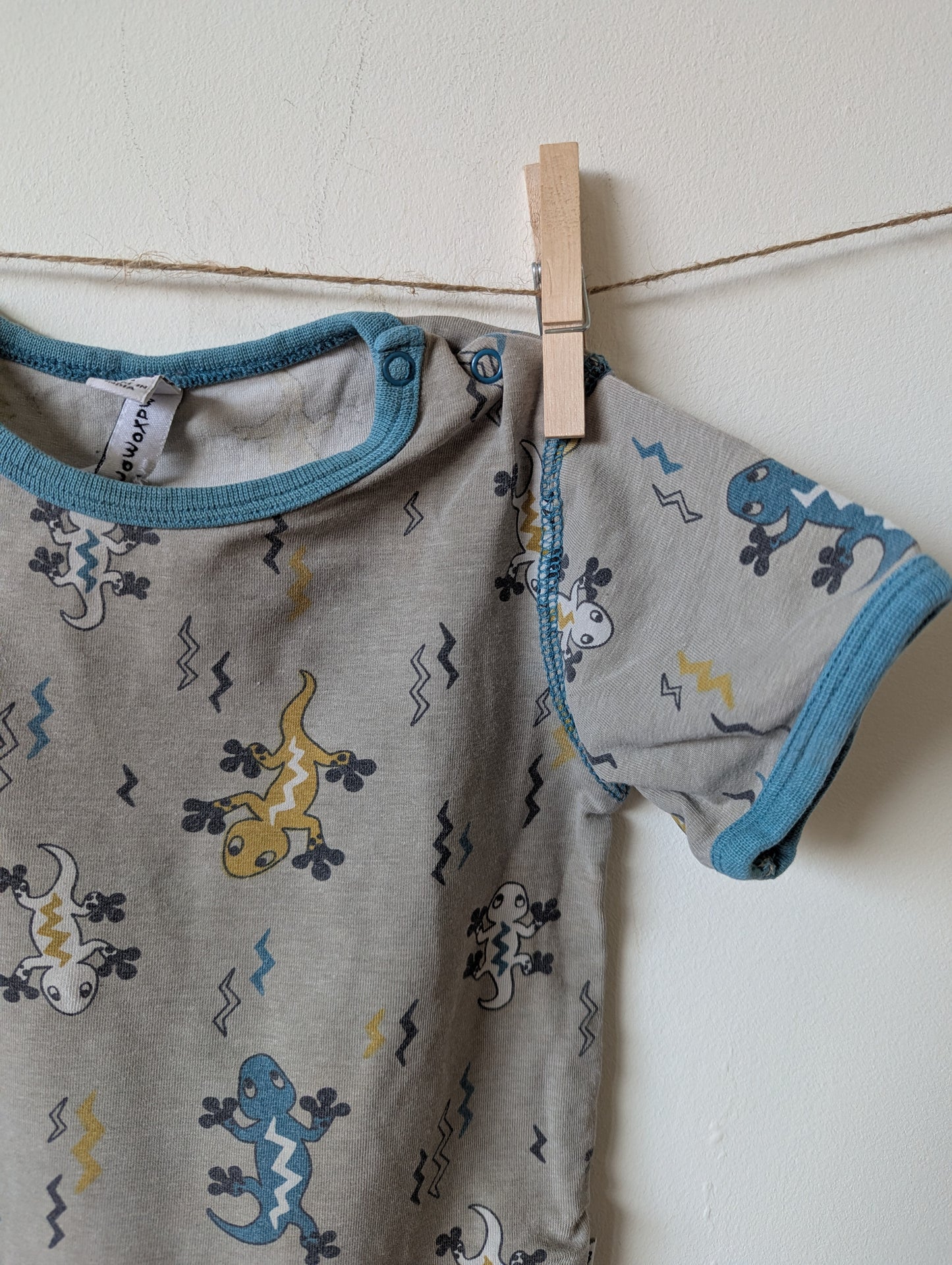 Romper met korte mouwen - mt 86/92