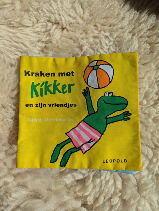 Stoffen boekje - Kikker