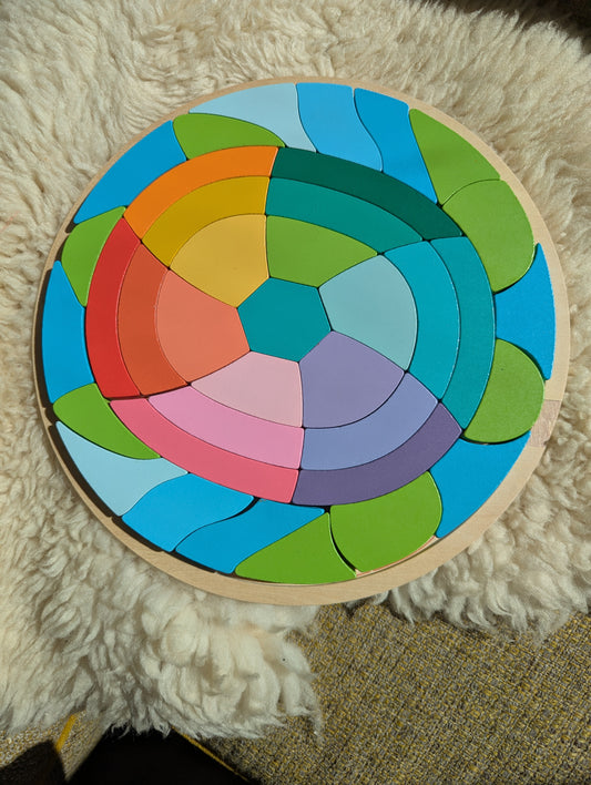 Schildpad puzzel
