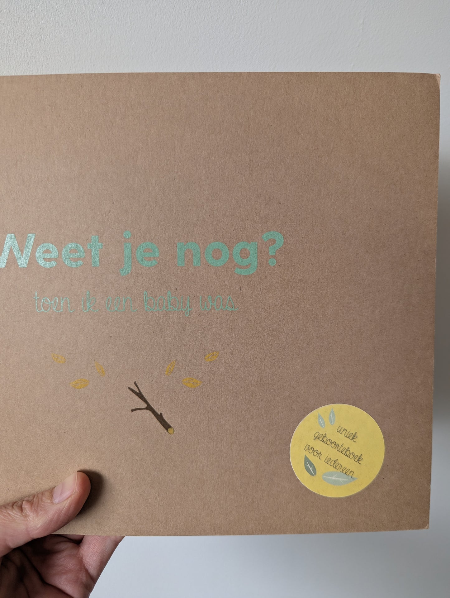 Geboorteboek - Weet je nog?