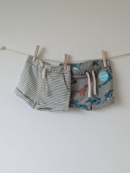 Korte broek 2 pack - mt 74