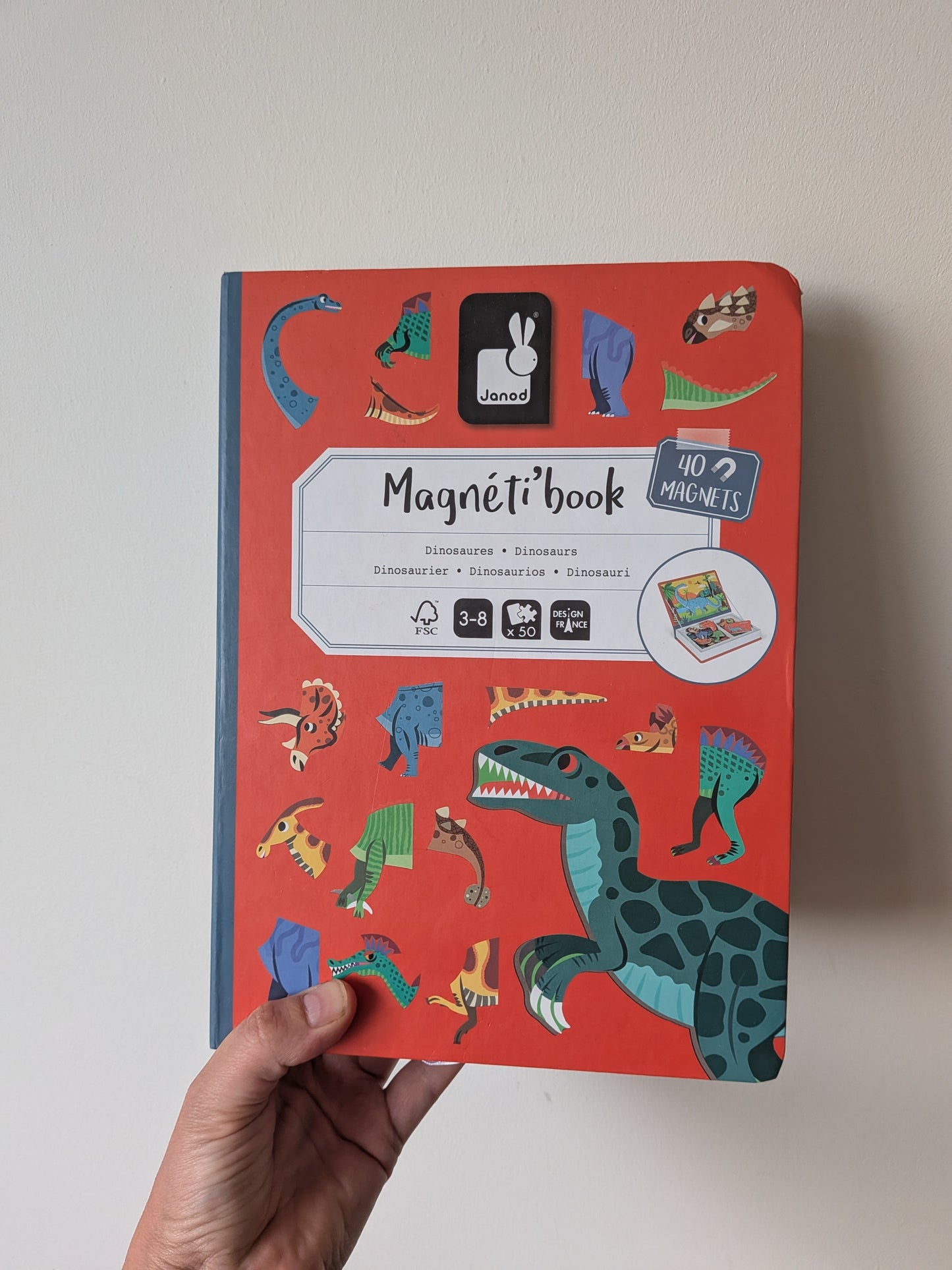 Magnetisch boek